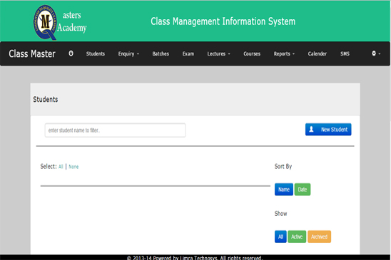class management software